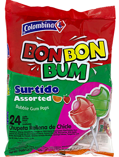 BON BON Assorted lollipop 14.4oz