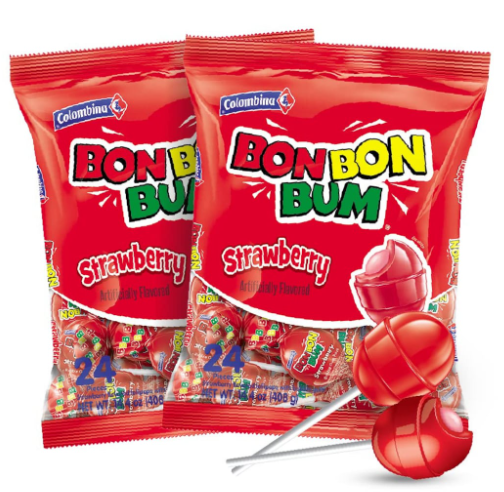 BON BON STRAWBERRY lollipop 14.4oz