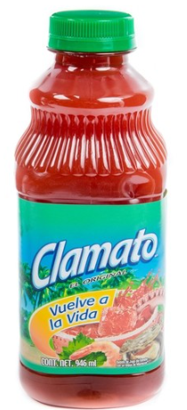 Clamato Vuelve a la vida 12/32oz