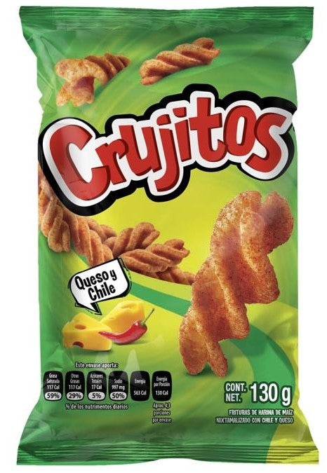 Crujitos Queso y chile (sold by each bags)