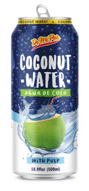 De Mi Pais COCONUT WATER W/PULP 24/16oz