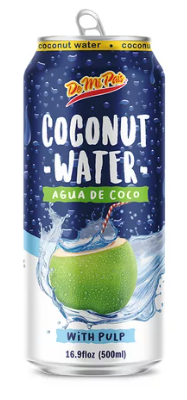 De Mi Pais COCONUT WATER W/PULP 24/16oz