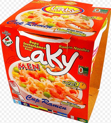 Laky Shrimp cup of noodle soup