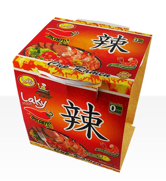 LAKY Soup / Sopa Shrimp Spicy 12/2.65oz-CUP