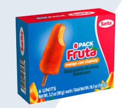 Sarita Mango with Chamoy Popsicle 12 x 19.2 oz