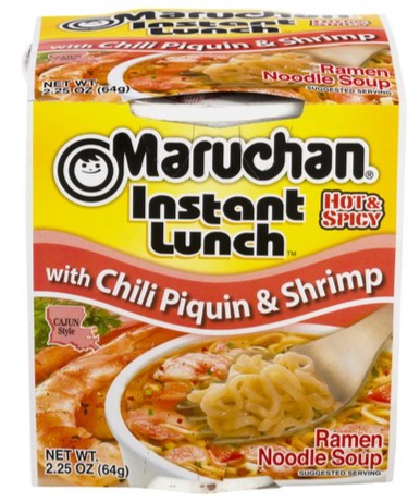 Maruchan Shrimp and Chile PIQUIN 12/2.25oz