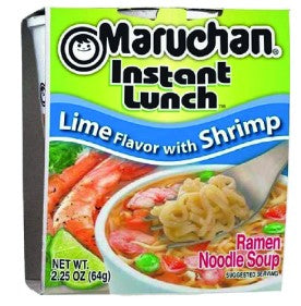 Maruchan LIME Shrimp 12/2.25oz