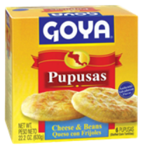 Goya Pupusa cheese and bean