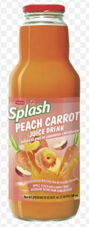SPLASH Jugo Zanahoria y Peach (Carrot/Peach) 8/750ml