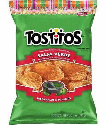 Tostitos Verde/Green Big Bag (sold by each bag)