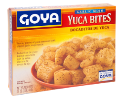 Goya Yuca bites garlic Mojo 16oz