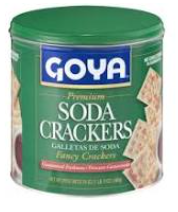 3950 Goya Soda crackers 6/24oz (Sold by the case)