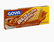 5015- Goya Wafer Cookie Dulce de Leche 24/4.94oz (Sold by the case ...