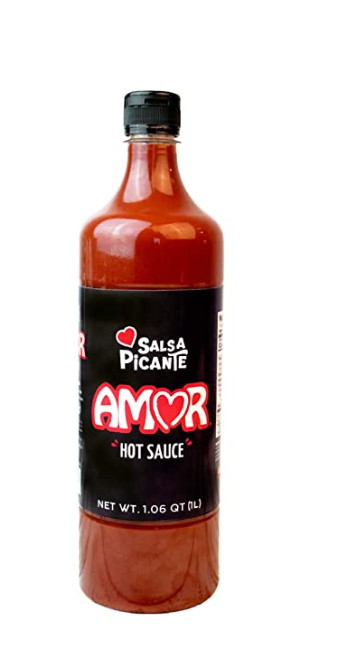 Amor SALSA PICANTE 12 units 33 oz (Sold by the case)