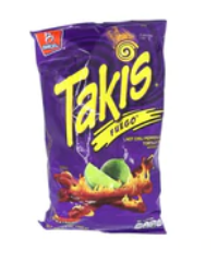 Barcel Takis Fuego Hot Chile Pepper and Lime 20/4 oz