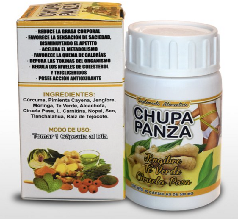 Chupa Panza Capsulas  30ct (Sold by each)