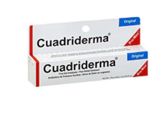 Crema Cuadriderma/First Aid Antiobiotic Pain Relief Ointment 1.3oz (Sold by each)