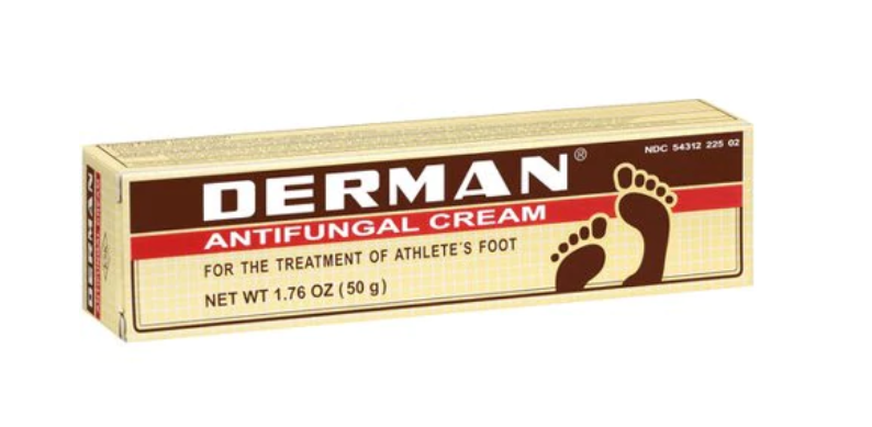 Crema Derman (Antifungal Cream for Athletes foot) 1.76 OZ (Sold by each)