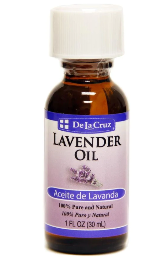 De La Cruz  Aceite de Lavanda (Lavender Oil)  (Sold by each)