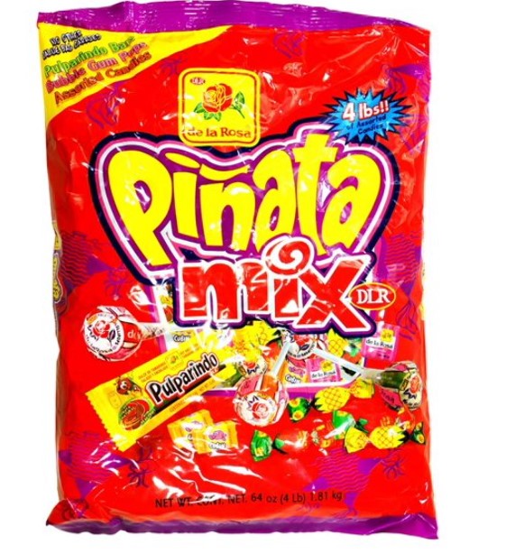 De La Rosa Piñata Mix 1 bag 4lb  (Sold by each)
