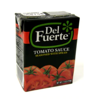 Del Fuerte Tomato Sauce 24 units 7.4 oz (Sold by the case)