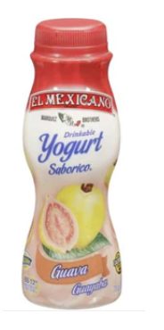 EM Yogurt Guava 12 units 7 oz  (Sold by the case)