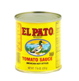 El Pato Salsa 48 units 7.75 oz  (lata amarillo) (Sold by the case)