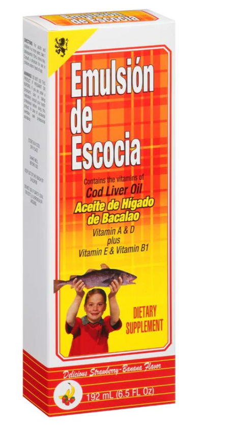 Emulsion Escocia Emulsion Fresa/ Banana 6.78 oz (Sold by each)