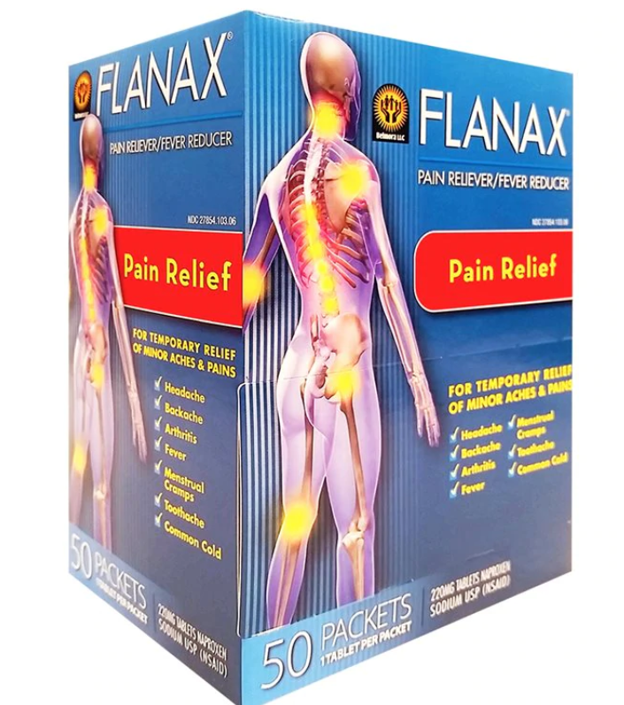 Flanax pain reliver (Sold by display)