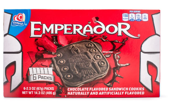 Gamesa Emperador Chocolate 12/14.34 (Sold by the case)