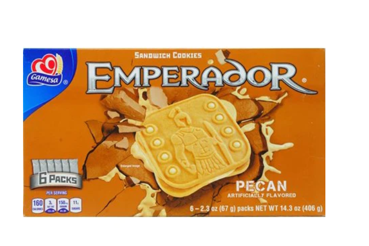 Gamesa Emperador Pecan 12/14.3 (Sold by the case)