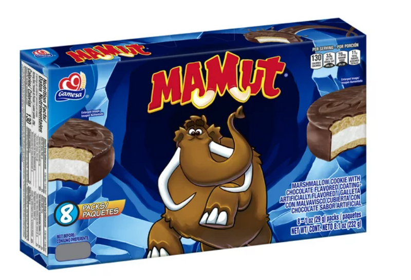 Gamesa Mamut (Marshmallow Cookies) 12/8.1oz (Sold by the case)