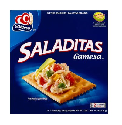 Gamesa (Saladitas) Cocktail 12/18 (Sold by the case)