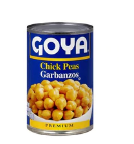 Goya Chick Peas/Garbanzo agua 24/15 (Sold by the case)