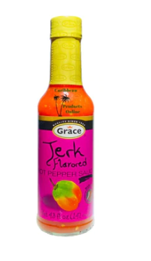 Grace Jamaican Jerk Hot Pepper Sauce Sauce 24 units 4.8oz (Sold by the case)