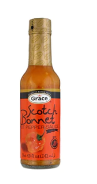 Grace Jamaican Scotch Bonnet (Yellow) Sauce 24 units 4.8oz (Sold by the case)