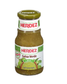 Herdez Salsa Verde (Green) 12 units 16oz (Sold by the case)