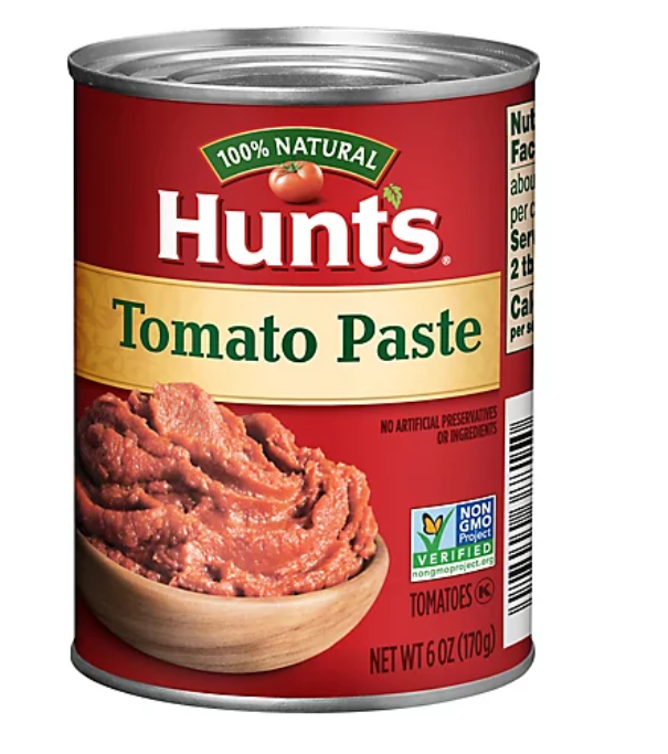 Hunts Tomato Paste 12 units 6 oz (Sold by the case)