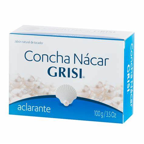 Jabon Grisi Concha Nacar (Sold by each)