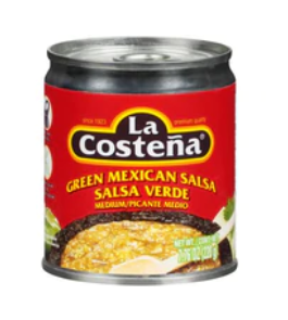 La Costena Green Salsa 24 units 7oz (Sold by the case)