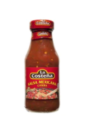 La Costena Mexican Salsa -Tomato Sauce- (Casera)12 units 16.7 oz (Sold by the case)