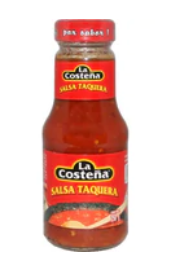 La Costena Taquera Salsa Medium 12 units 16.7 oz (Sold by the case)