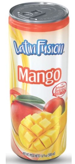 Latin Fusion Splash Mango (Sold by the case)