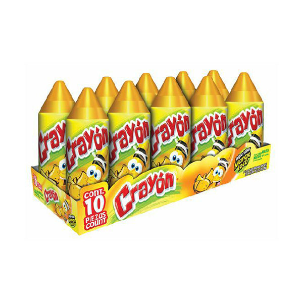 Lorena Crayon Mango 1 box of 10 (sold by each)