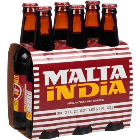 Malta India 24/12oz (4/6 packs) (Sold by the case)