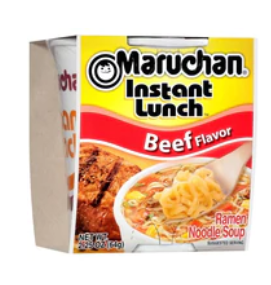 Maruchan Beef  12/2.25 (Sold by the case)