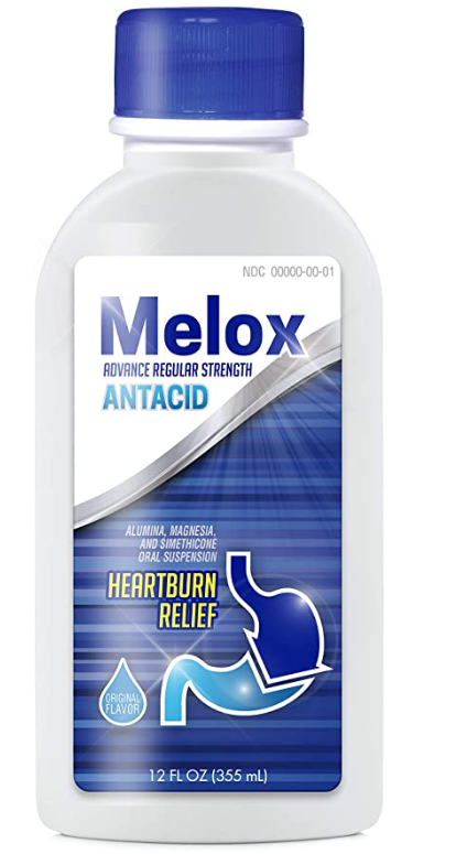 Melox liquid Antacid (Sold by each)