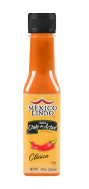 Mexico Lindo Castillo Salsa de Chile Arbol 12/5 (Sold by the case)