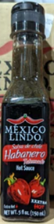 Mexico Lindo Castillo Salsa negra extra hot XXX 12/5 (Sold by the case)