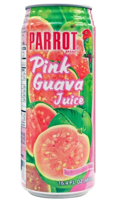 Parrot Pink Guava Juice 24/16 (Sold by the case)